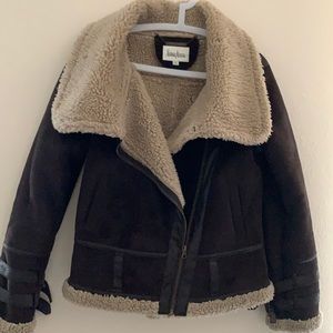 Faux Suede Jacket